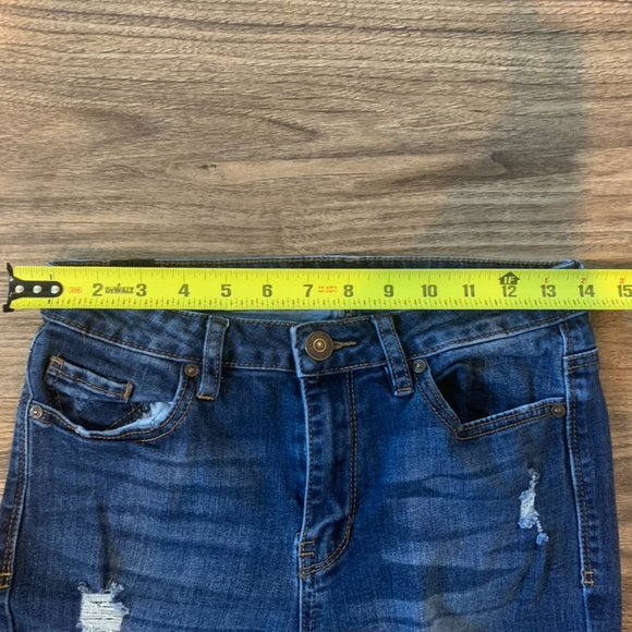 almost famous dark blue jeans size 5 - Picture 3 of 5